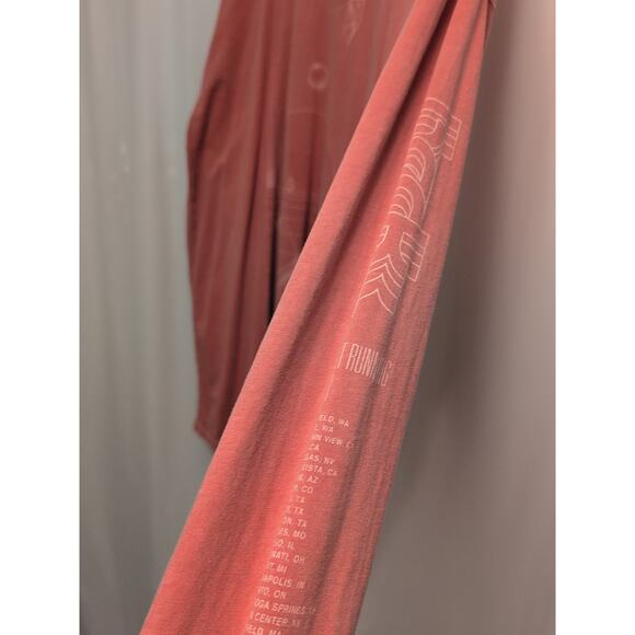 Beck Long Sleeve XL Concert T Shirt Front Back Sleeves Graphics 2019 tour faded - Picture 7 of 8